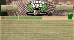 Desktop Screenshot of camptheoaks.com