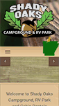 Mobile Screenshot of camptheoaks.com